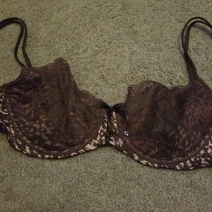 Sheer pushup bra Victoria's secret
